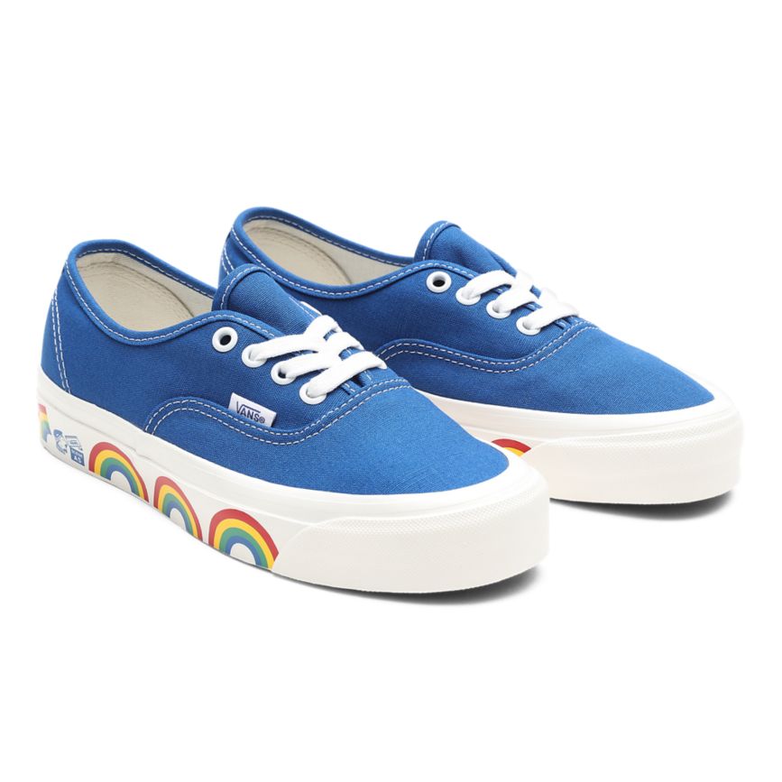 Vans Anaheim Factory Authentic 44 DX Schuhe Blau | VN946S5TG95