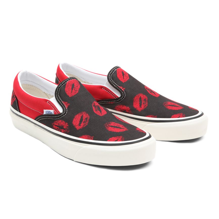 Vans Anaheim Factory Klassische Slip-On 98 DX Schuhe Schwarz | VN107X1KK01