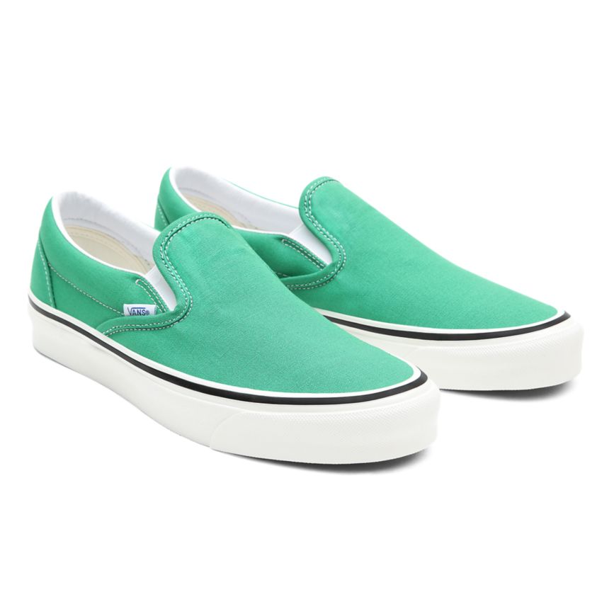 Vans Anaheim Factory Klassische Slip-On 98 DX Schuhe Türkis | VN129D6FJ03