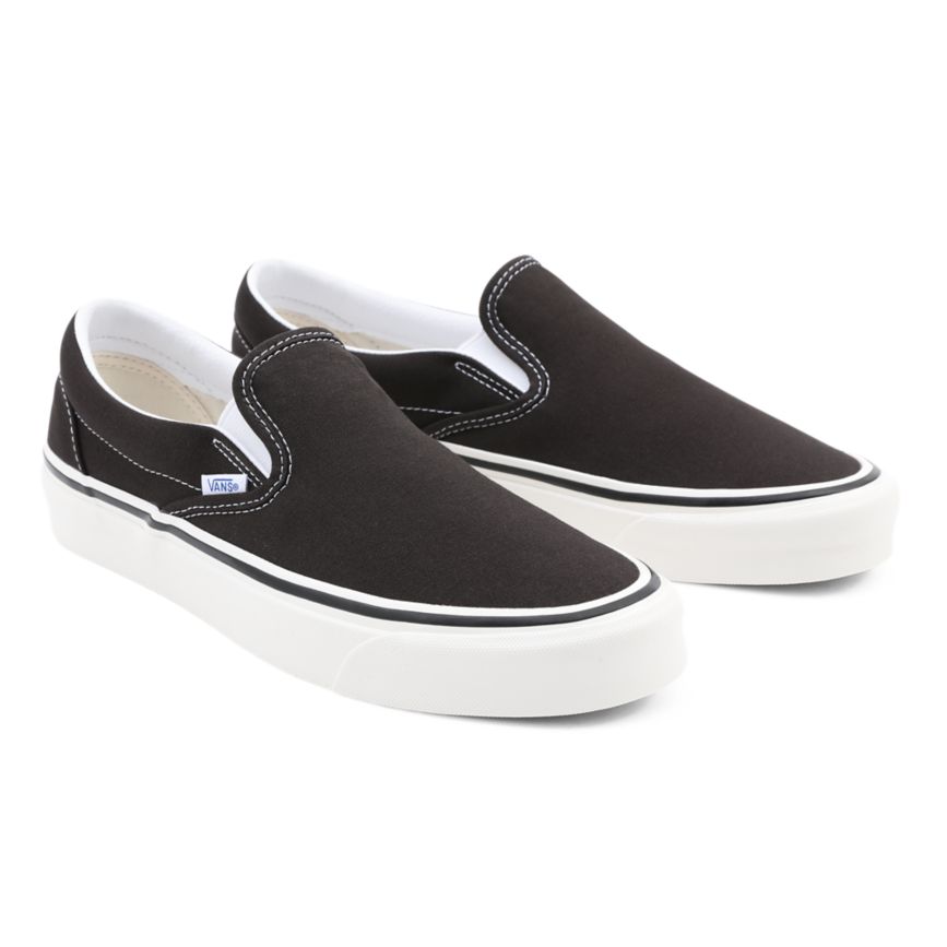 Vans Anaheim Factory Klassische Slip-On 98 DX Schuhe Schwarz | VN445F1ZD95