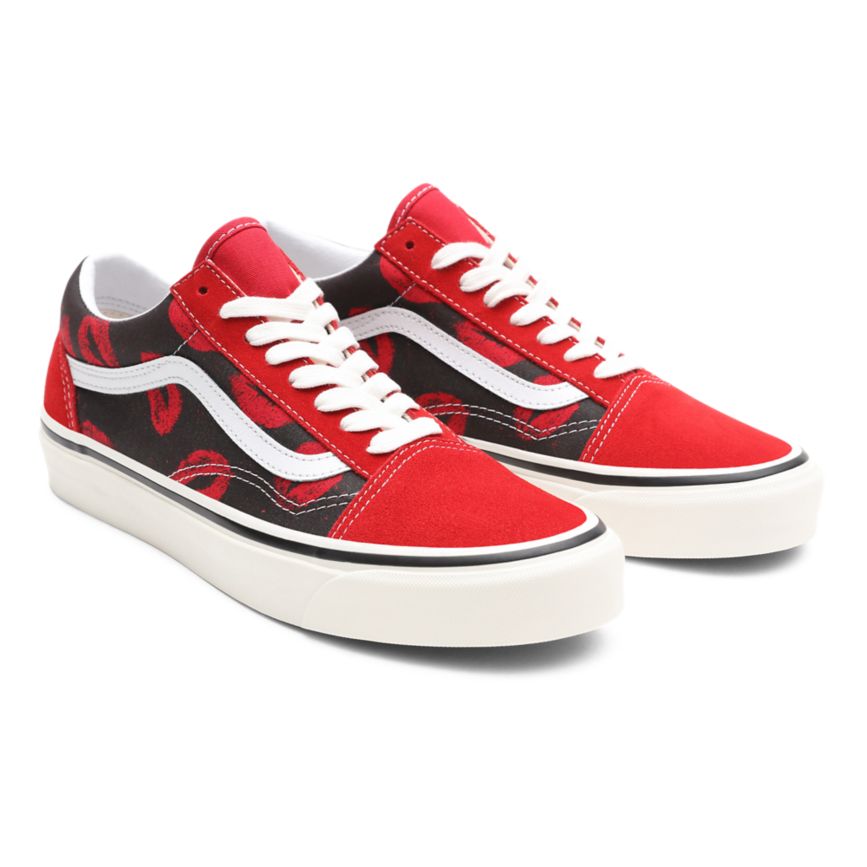 Vans Anaheim Factory Old Skool 36 DX Schuhe Rot | VN554P9EO34