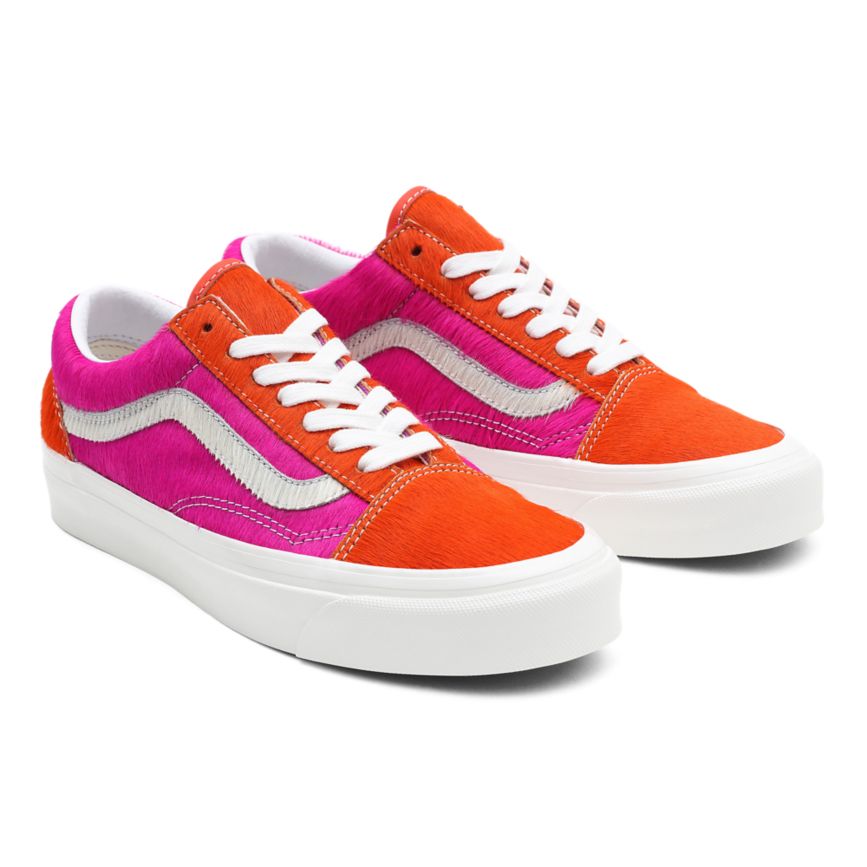 Vans Anaheim Factory Old Skool 36 DX Schuhe Rot | VN702Y1YJ83