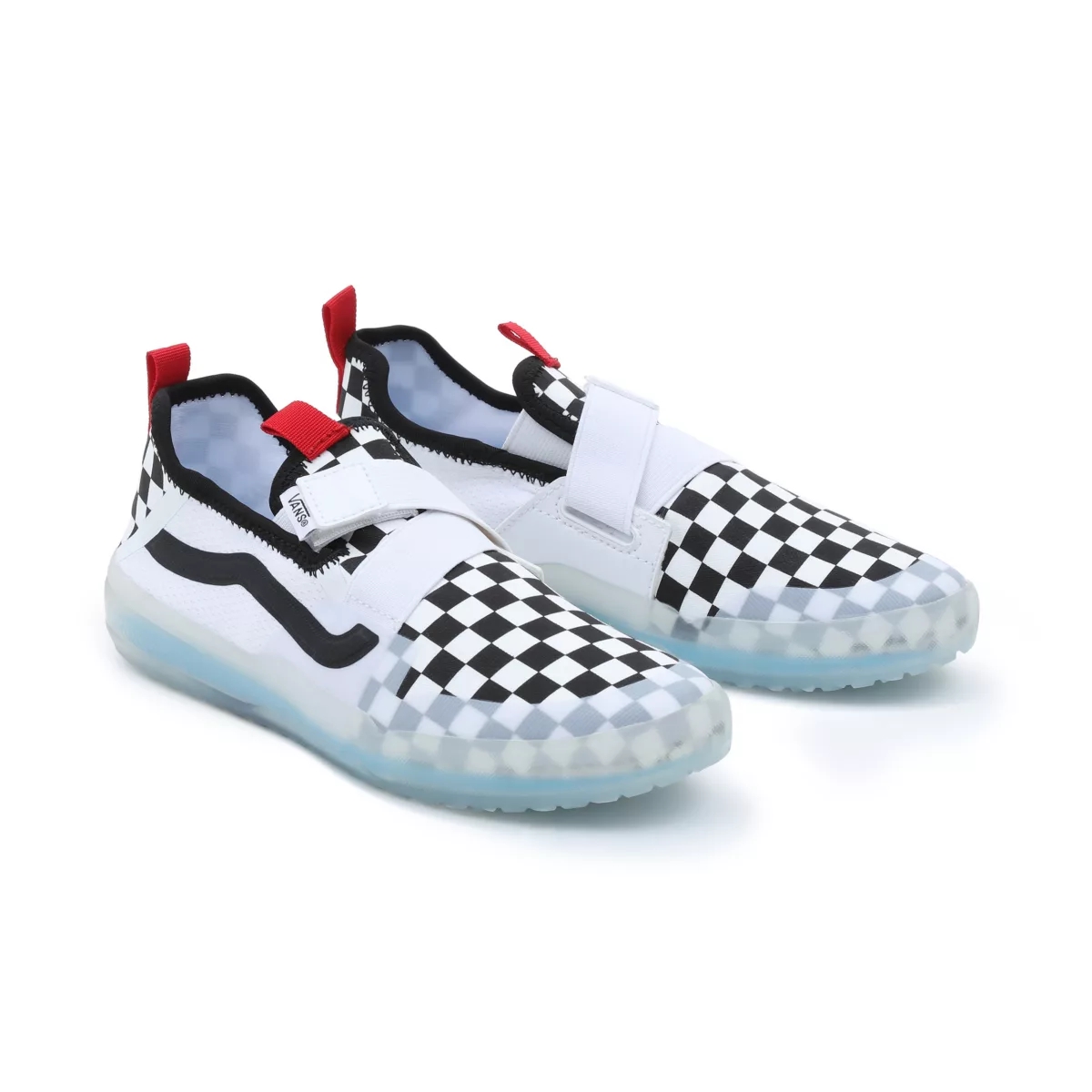 Vans Checkerboard Strker UltimateWaffle Klettverschluss Schuhe Schwarz | VN652T9MK74