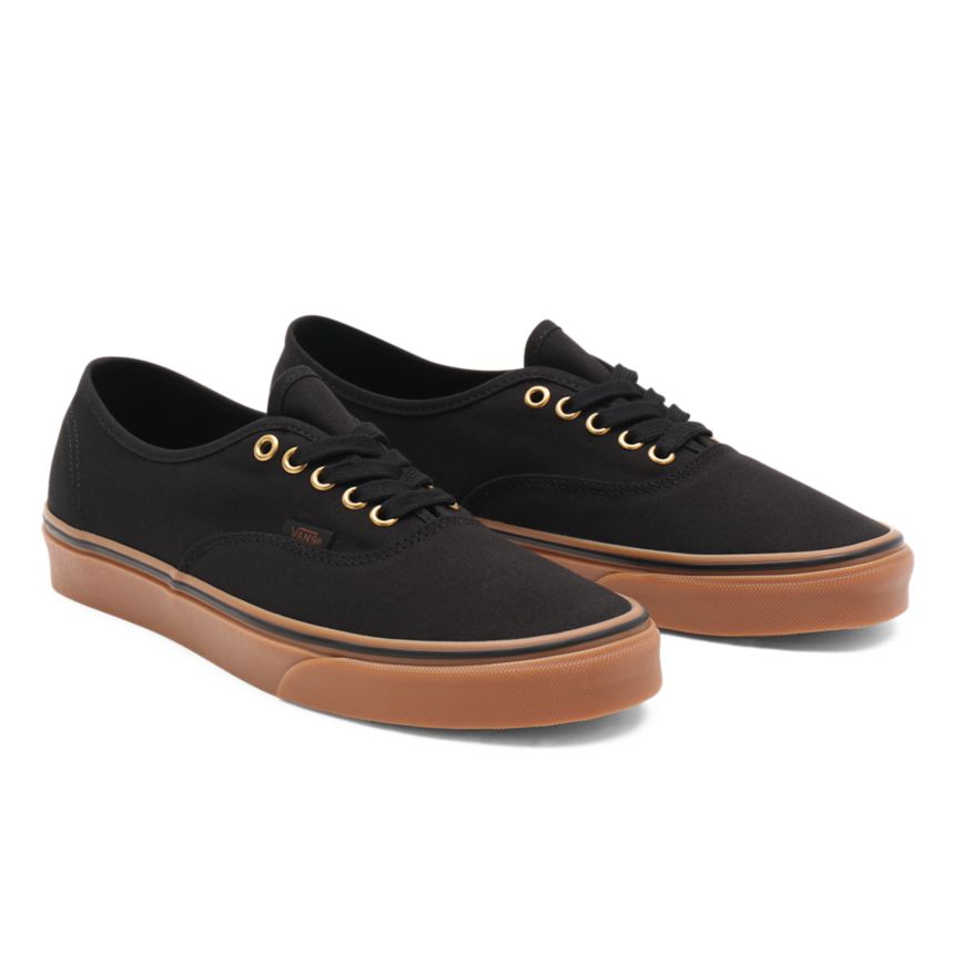 Vans Gum Authentic Schuhe Schwarz | VN087C7WZ53
