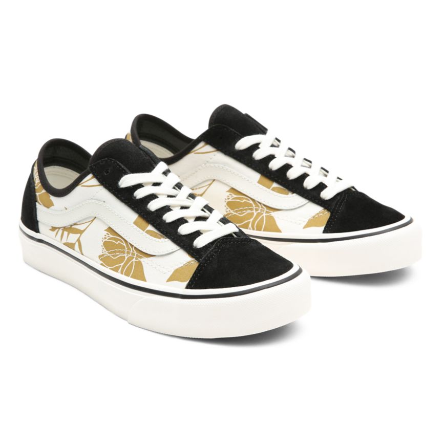Vans Island Floral Stylen 36 Decon SF Schuhe Schwarz | VN480S3LN54