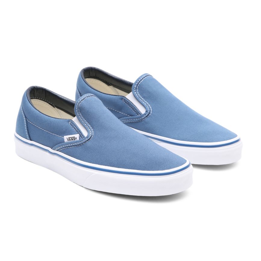 Vans Klassische Slip-on Schuhe Blau | VN996V5BU18