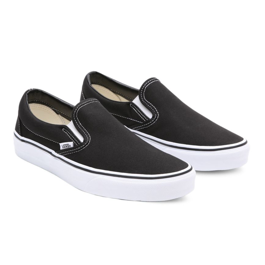 Vans Klassische Slip-on Schuhe Schwarz | VN797B2YF81