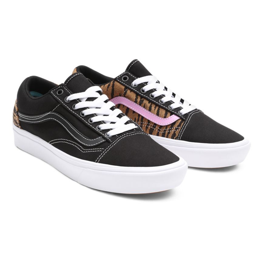Vans Le Tigre ComfyCush Old Skool Schuhe Schwarz | VN605H6DA58