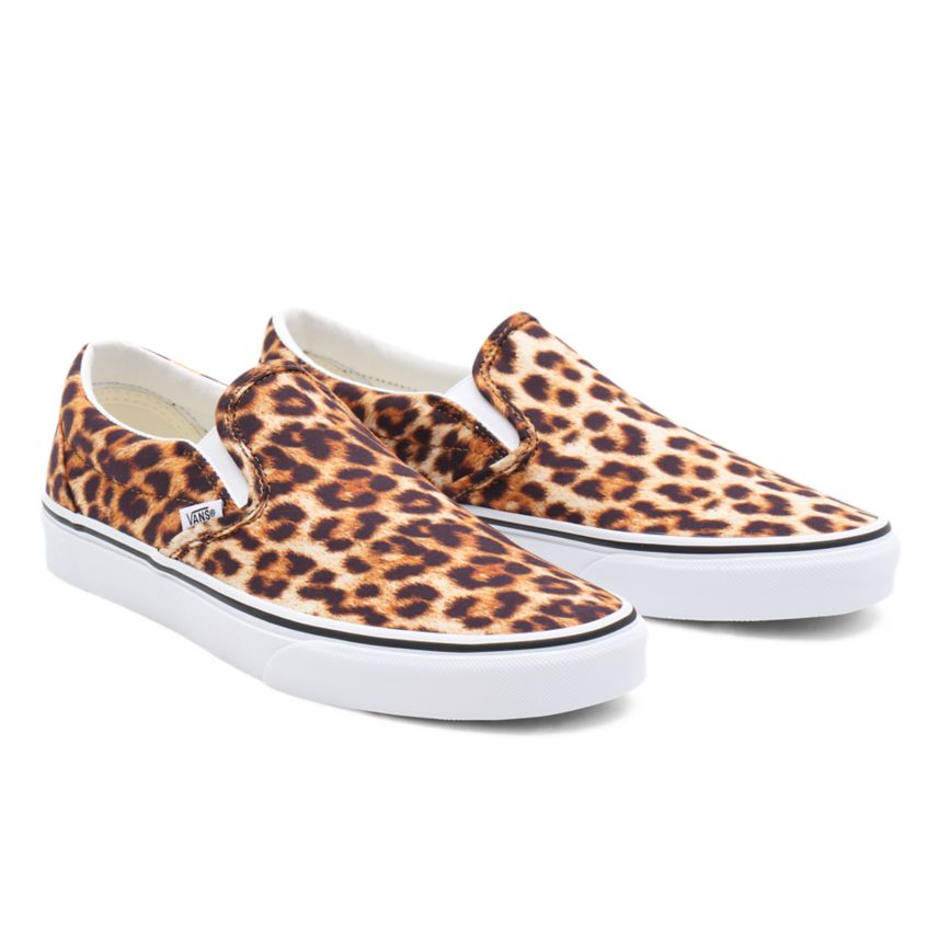 Vans Leopard Klassische Slip-On Schuhe Leopard | VN011J5BN25