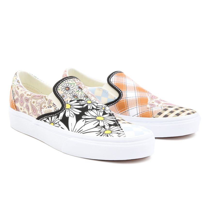 Vans Meadow Patchwork Klassische Slip-On Schuhe Mehrfarbig | VN207N5ES73