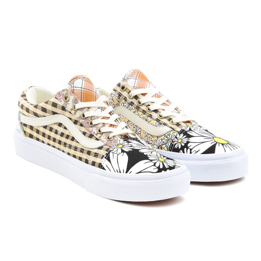 Vans Meadow Patchwork Old Skool Schuhe Mehrfarbig | VN315P9GS92
