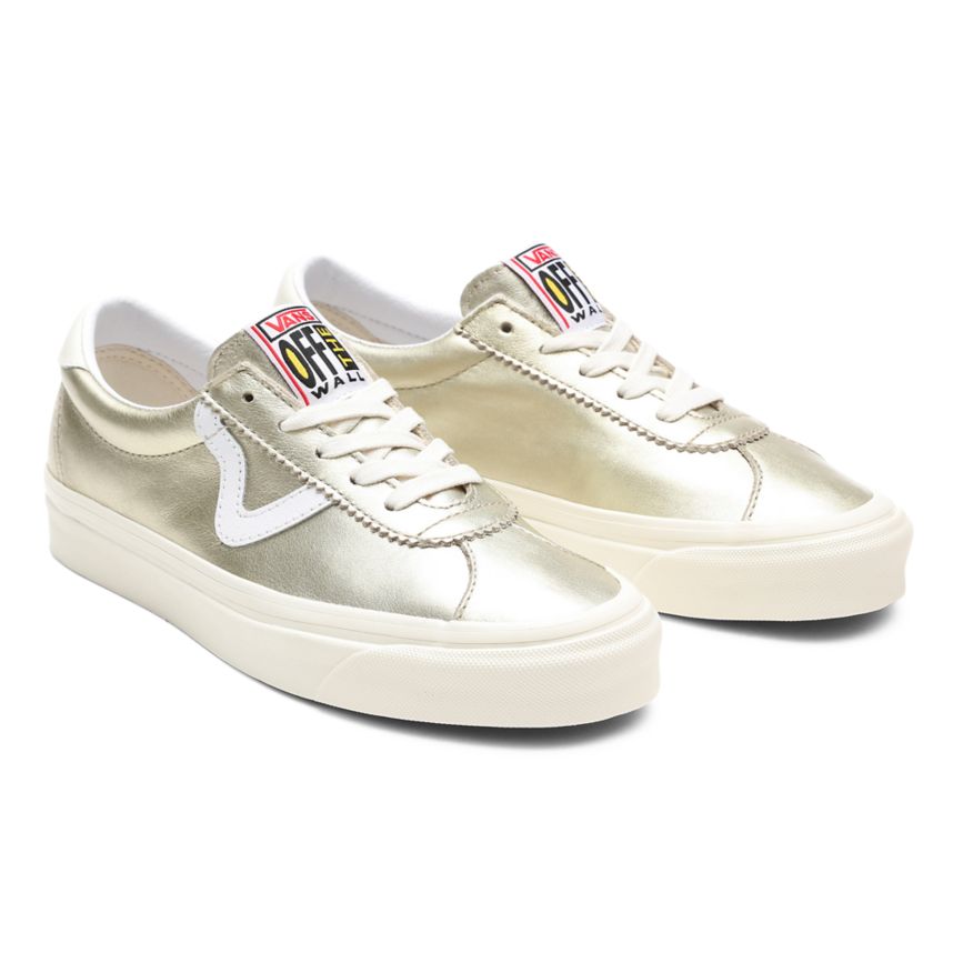 Vans Metallic Stylen 73 DX Schuhe HellGold | VN158A9HS79