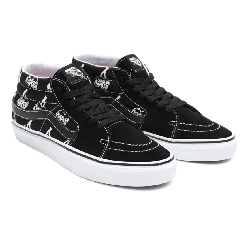 Vans New Varsity Sk8-Mid Schuhe Schwarz | VN526B9WH41