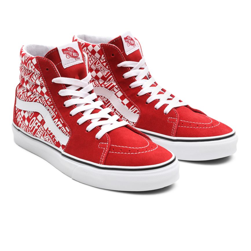 Vans Off The Wall SK8-Hi Schuhe Rot | VN335U1GT02