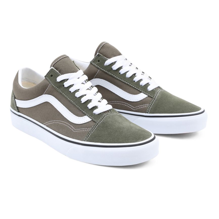 Vans Old Skool Schuhe Olivgrün | VN527G3VN57