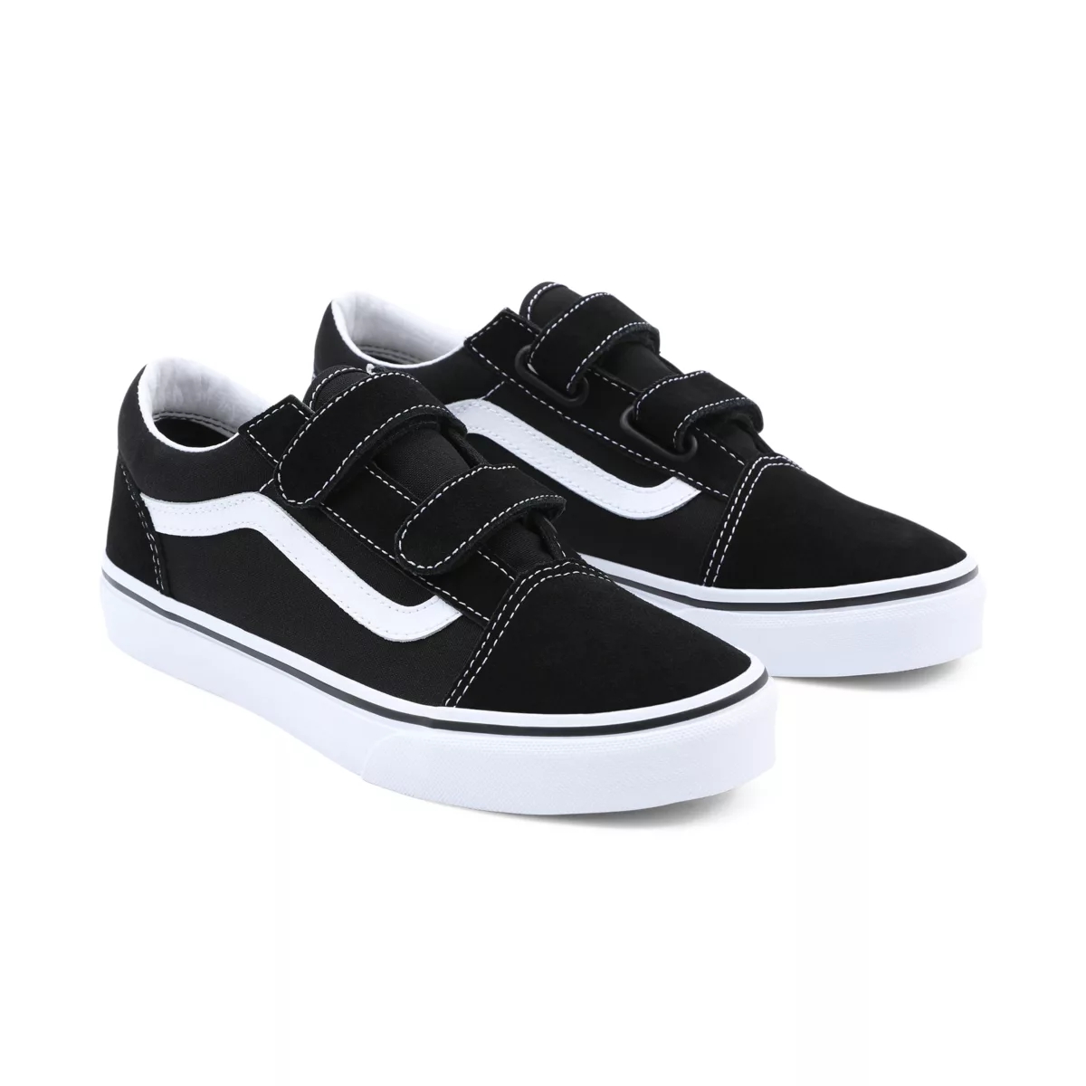 Vans Old Skool V Schuhe Schwarz | VN222X4FY26