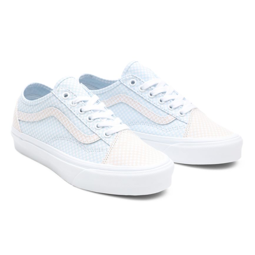 Vans Pastel Checkerboard Old Skool Tapered Schuhe Weiß | VN333T7DX74
