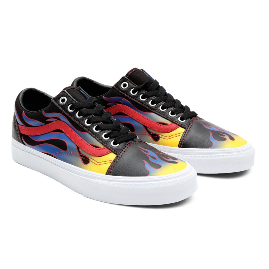 Vans Racer Old Skool Schuhe Schwarz | VN718K8FQ15