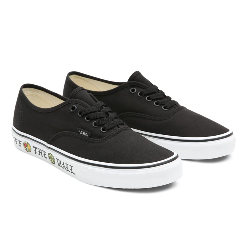 Vans Sidewall Authentic Schuhe Schwarz | VN678G9JN04