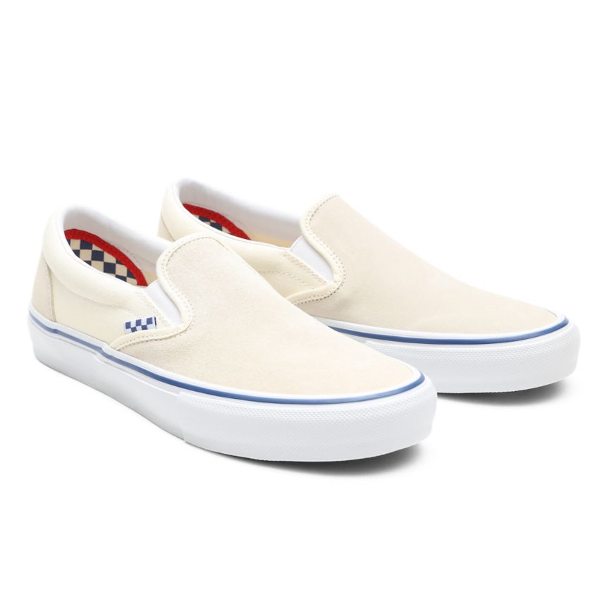 Vans Skate Slip-On Schuhe Weiß | VN524Y3LX59