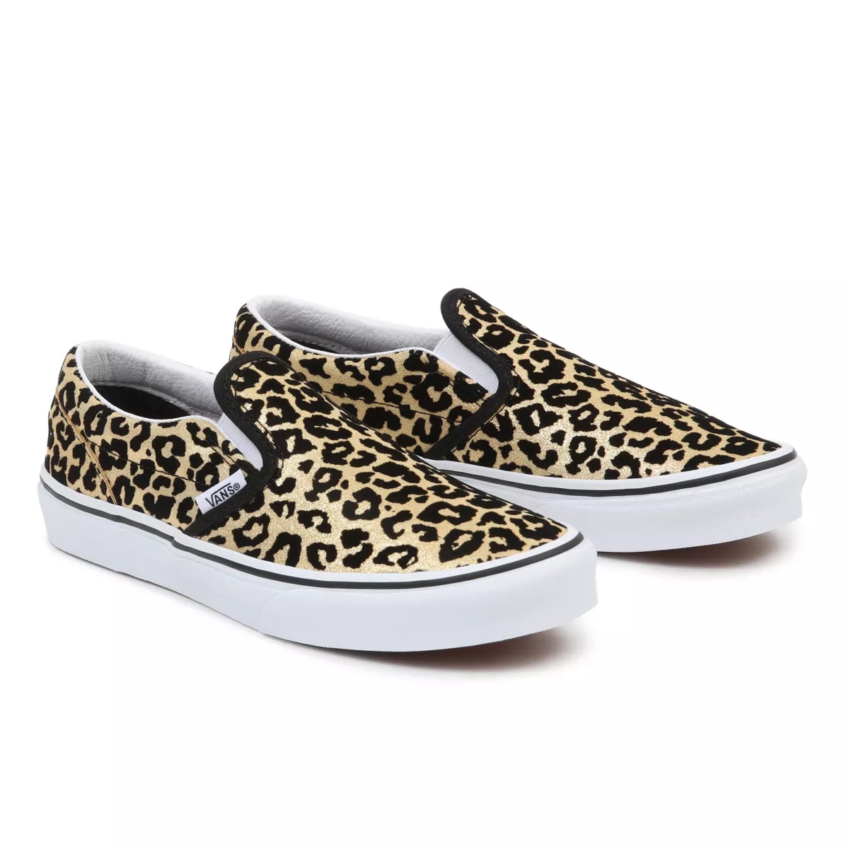Vans Slip On Flocked Leopard Schuhe Leopard | VN930T9BV79