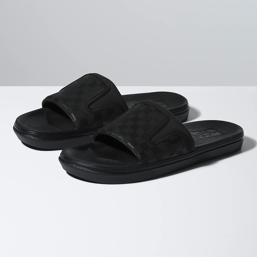 Vans UltraCush Badelatschen-On Schwarz | VN909R2FN43