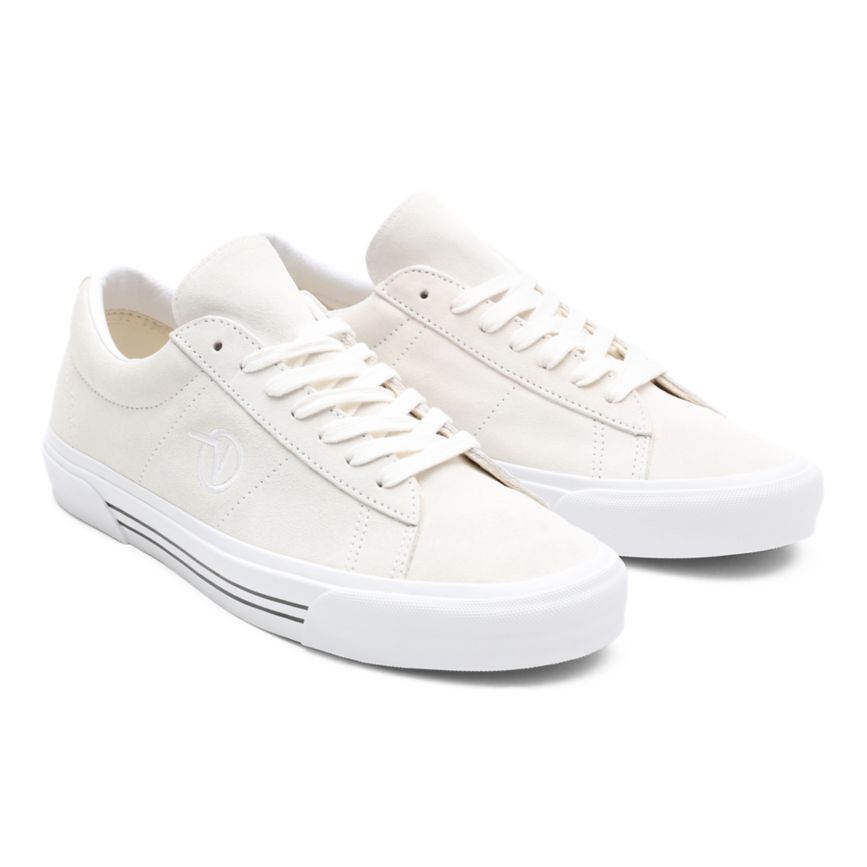 Vans Wildleder Sid Schuhe Weiß | VN002U6SH05