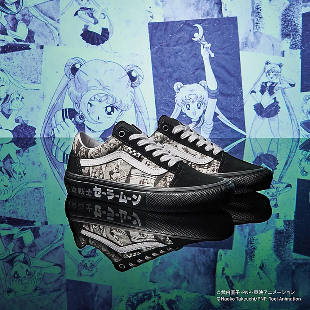 Vans X Pretty Guardian Sailor Moon Skate Old Skool Schuhe Schwarz | VN788X4BZ86